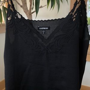 EXPRESS BLACK SHIFT TANK SIZE M
